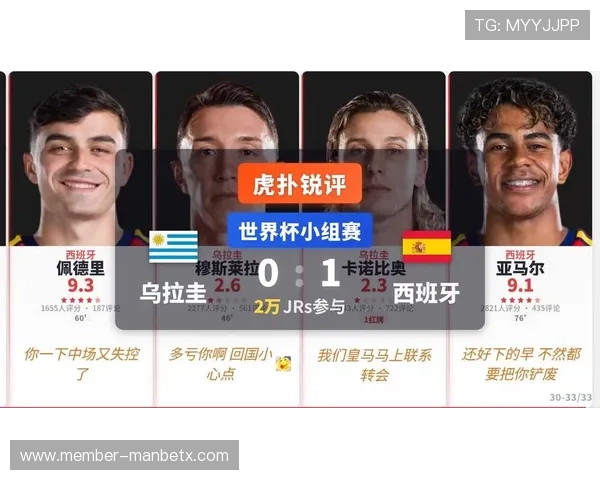 世界杯乌拉圭对西班牙比赛的xG数据统计及比赛亮点回顾